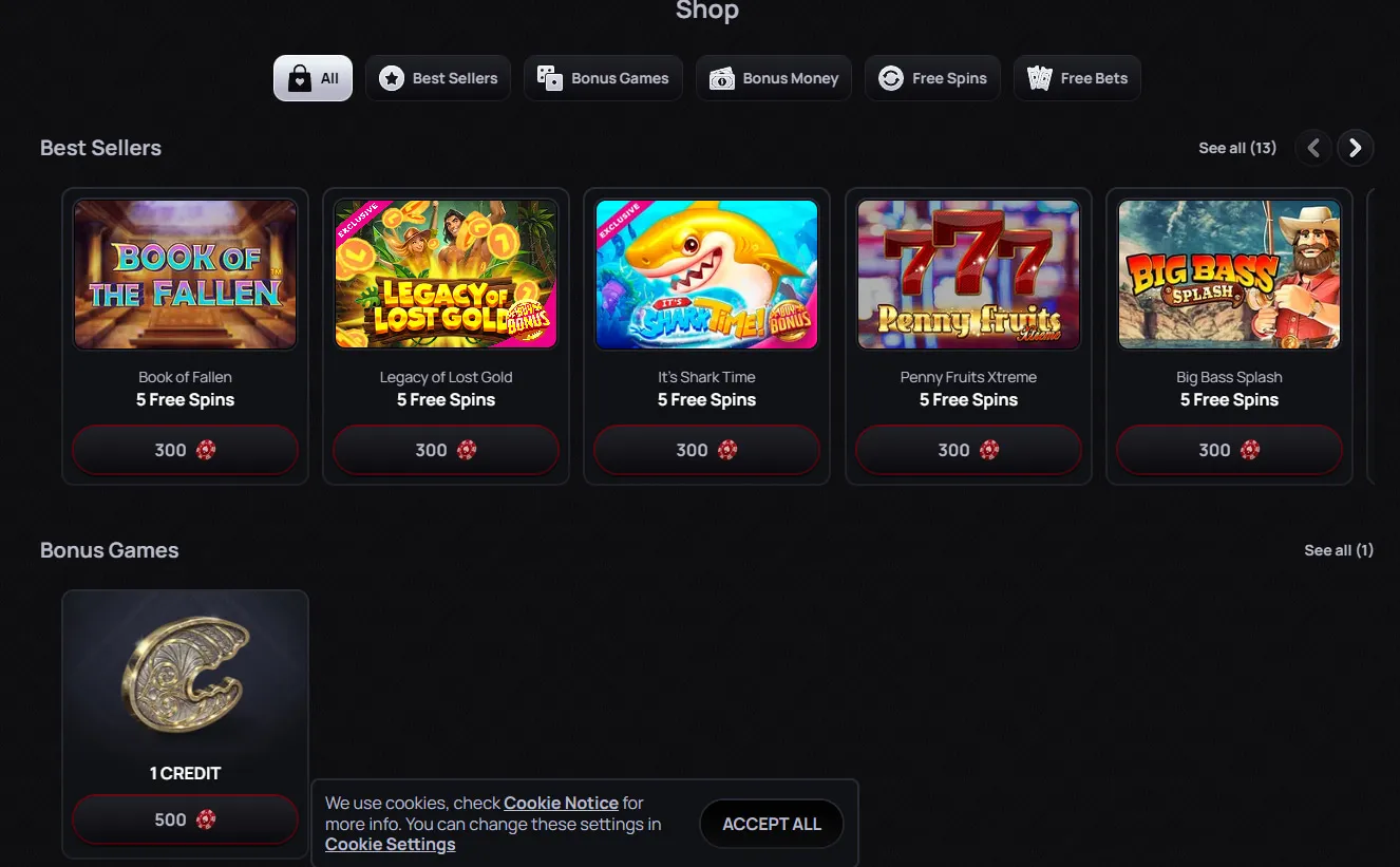 M&eacute;thodes de paiement et limites VIP