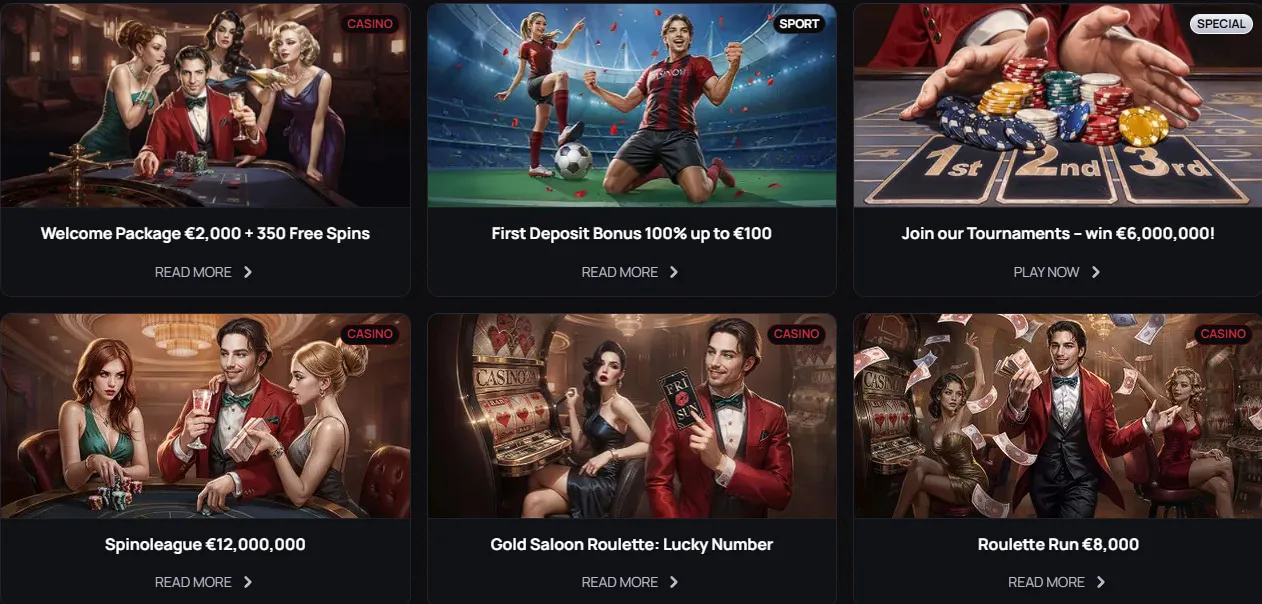 Casinova Casino &mdash; Donn&eacute;es essentielles